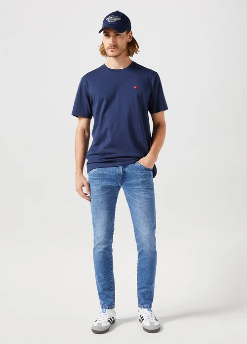 Wrangler Sign Off Tee Navy