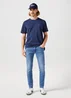 Wrangler Sign Off Tee Navy