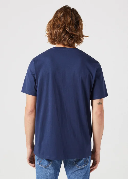 Wrangler Sign Off Tee Navy