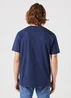 Wrangler Sign Off Tee Navy