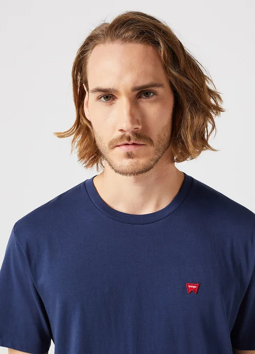 Wrangler Sign Off Tee Navy