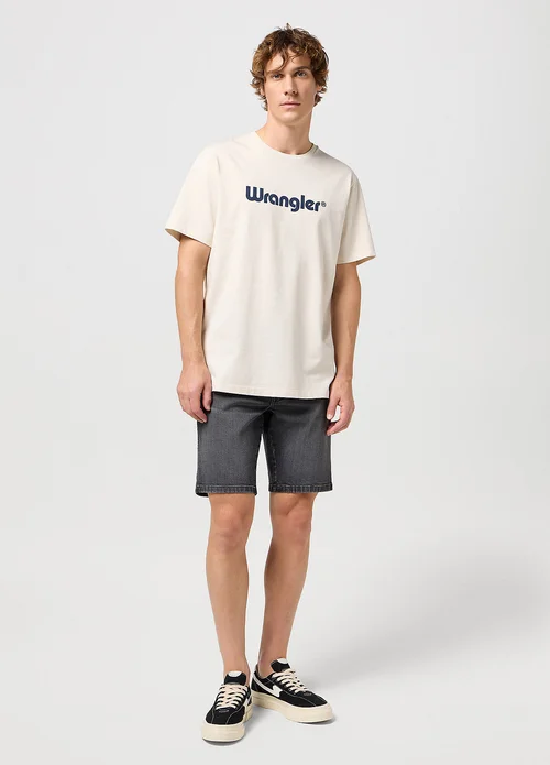 Wrangler Logo Tee White