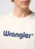 Wrangler Logo Tee White