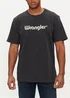 Wrangler Logo Tee Black