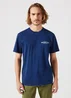 Wrangler Graphic Tee Navy