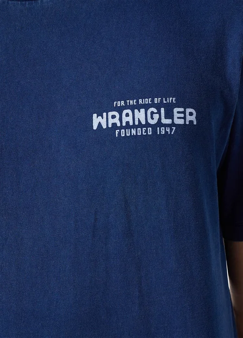 Wrangler Graphic Tee Navy