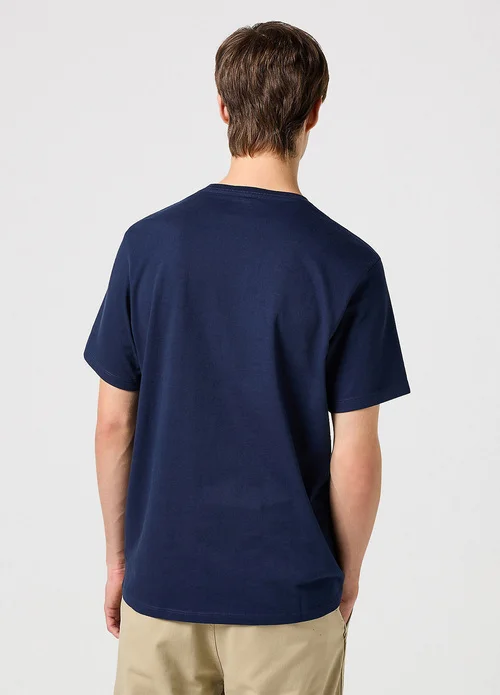 Wrangler Logo Tee Navy