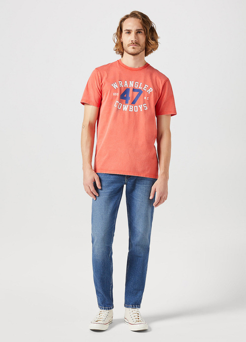 Wrangler Graphic Tee Burnt Sienna - 112350432