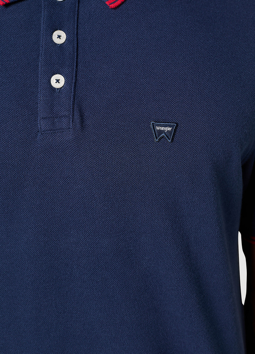 Wrangler Polo Shirt Navy - 112350403