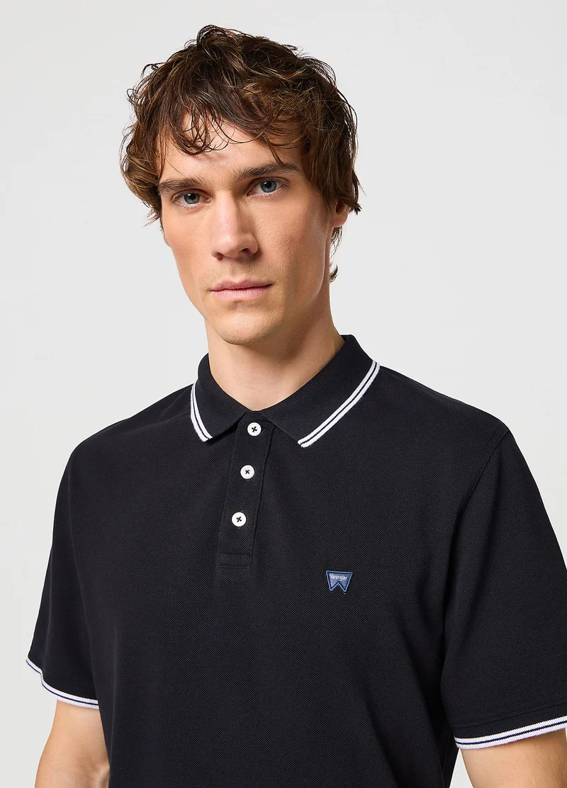 Wrangler Polo Shirt Black