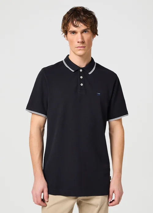 Wrangler Polo Shirt Black