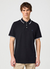 Wrangler Polo Shirt Black - 112350404