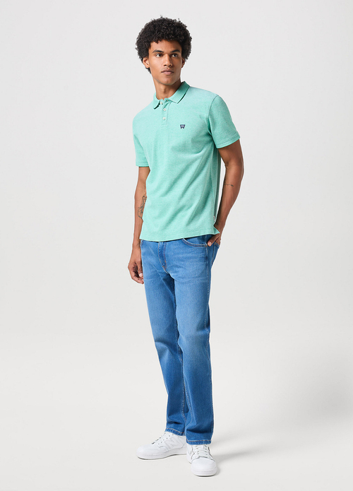 Wrangler Refined Polo Green - 112350393