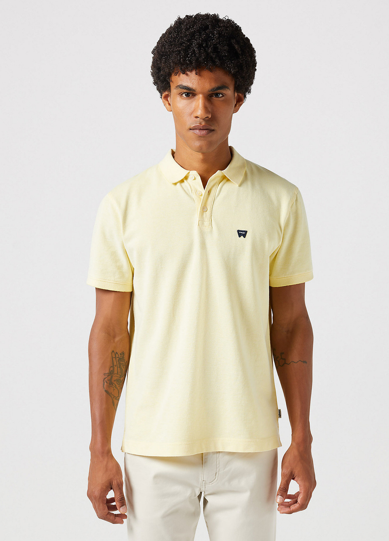 Wrangler Refined Polo Yellow - 112350394