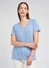 Lee V Neck Tee Fresh Water