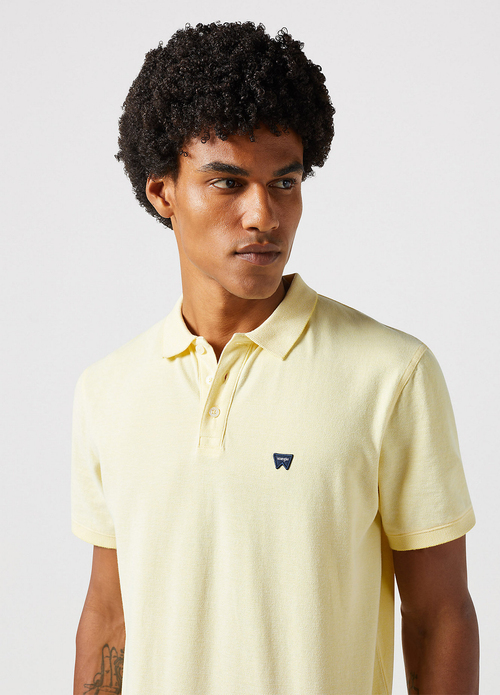 Wrangler Refined Polo Yellow - 112350394