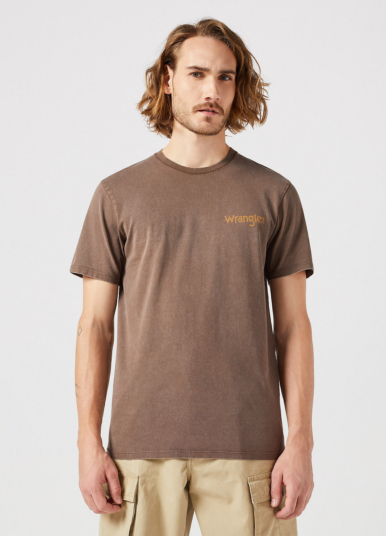 Wrangler Graphic Tee Bracken - 112350424