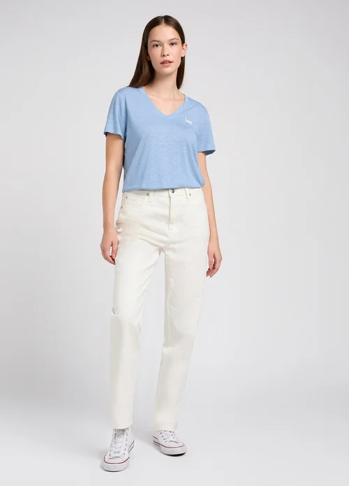Lee V Neck Tee Fresh Water