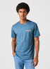 Wrangler Graphic Tee Dark Denim - 112352701