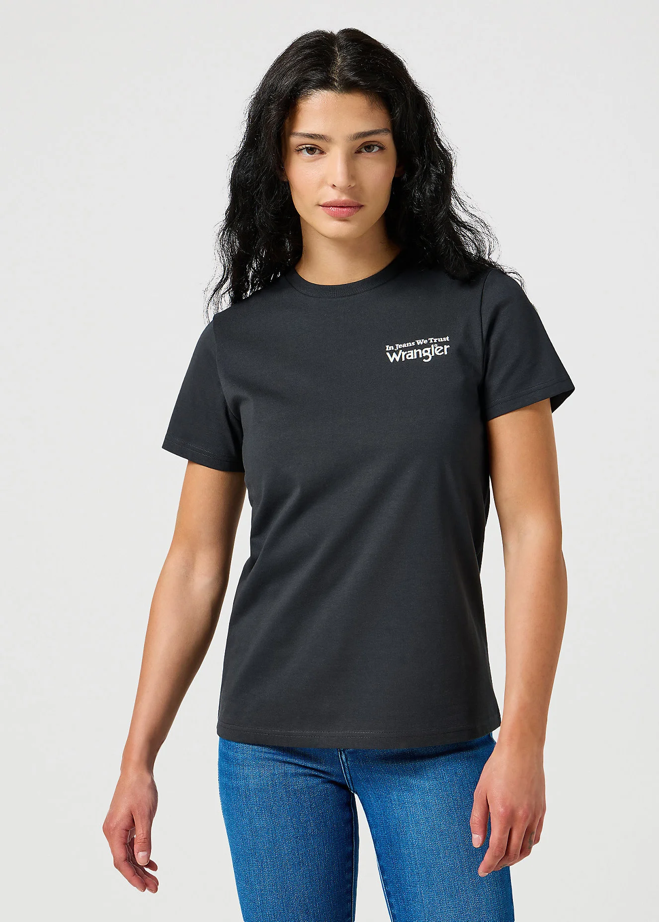 Wrangler Graphic Tee Faded Black