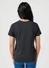 Wrangler Graphic Tee Faded Black