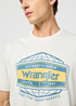 Wrangler Americana Tee Vintage White - 112357378