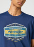 Wrangler Americana Tee Navy - 112357448