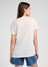 Lee V Neck Tee Ecru - 112350251