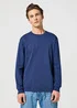 Wrangler Long Sleeve Sign Off Tee Navy