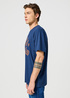 Wrangler Americana Tee Navy - 112357436