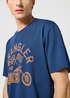 Wrangler Americana Tee Navy - 112357436