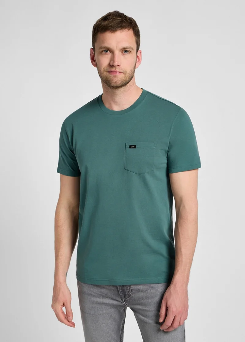 Lee Pocket Tee Evergreen