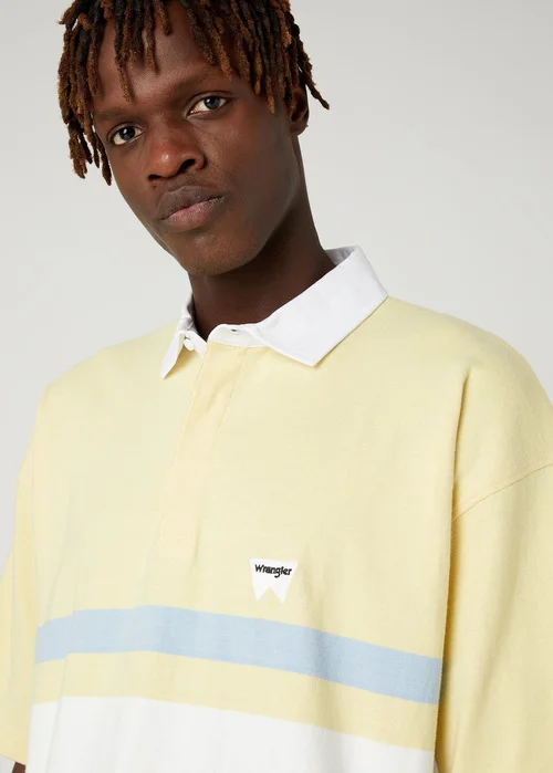Wrangler Rugby Polo Shirt Pineapple Sli