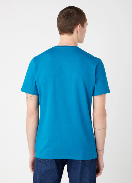 Wrangler Graphic Logo Tee Ocean Depths - 112341179