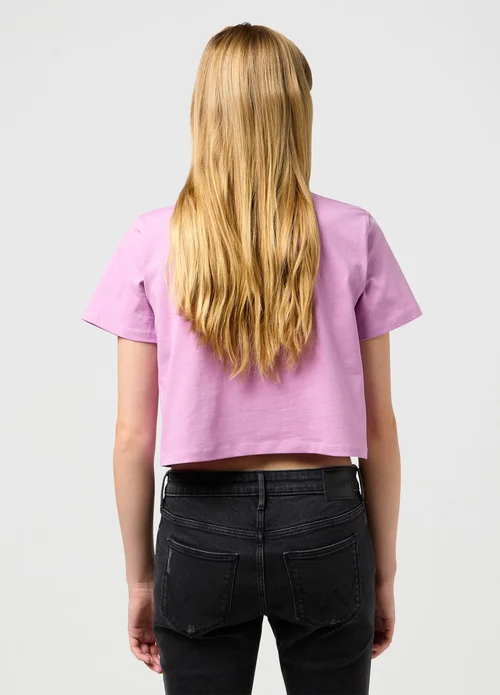 Wrangler V Neck Tee Smokey Grape