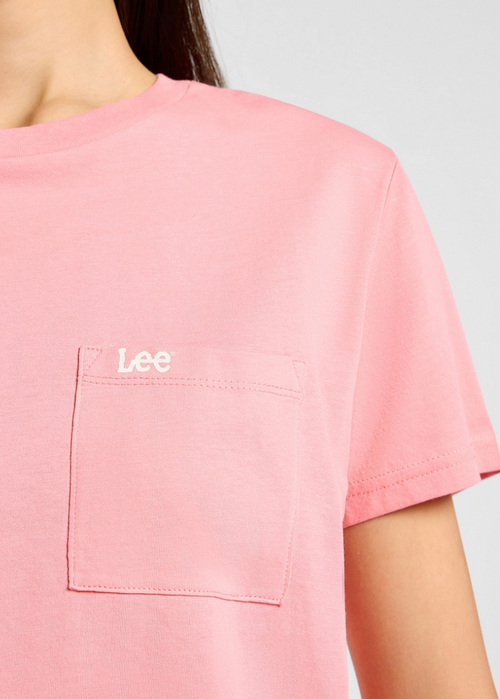 Lee Short Sleeve Pocket Tee Classic Pink - 112355094