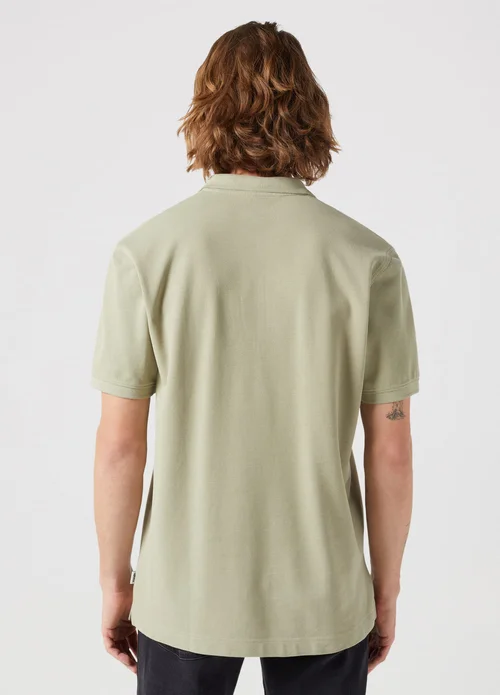 Wrangler Ss Polo Tee Tea Leaf