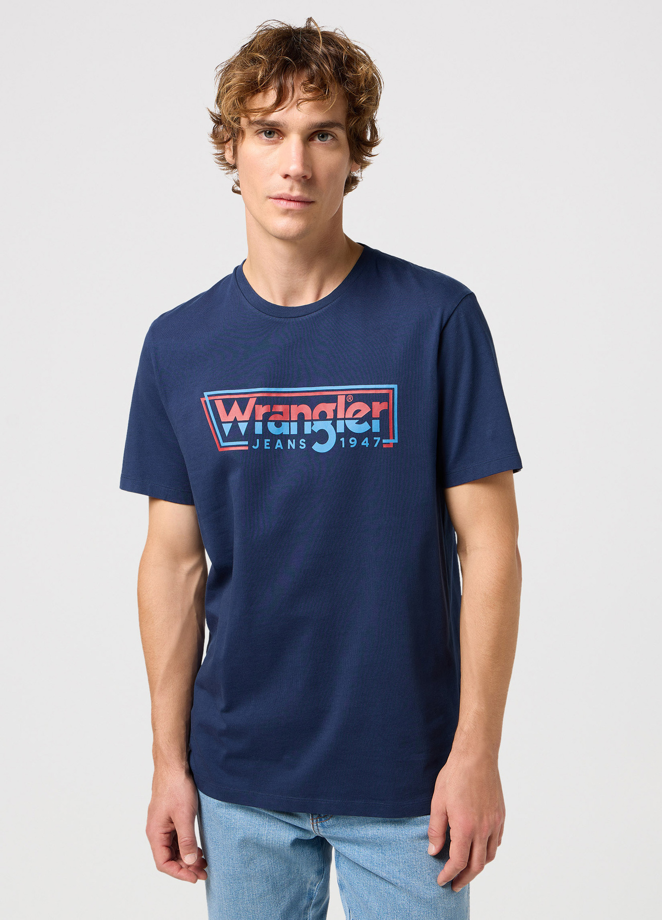 Wrangler Graphic Tee Navy - 112350468