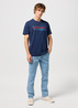 Wrangler Graphic Tee Navy - 112350468