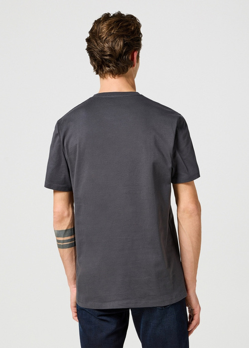 Wrangler Americana Tee Faded Black - 112355032