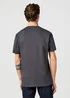 Wrangler Americana Tee Faded Black