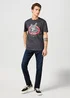 Wrangler Americana Tee Faded Black