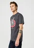 Wrangler Americana Tee Faded Black