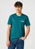 Wrangler Graphic Tee Deep Teal
