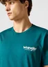 Wrangler Graphic Tee Deep Teal