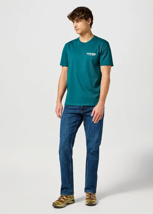 Wrangler Graphic Tee Deep Teal