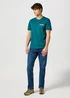 Wrangler Graphic Tee Deep Teal