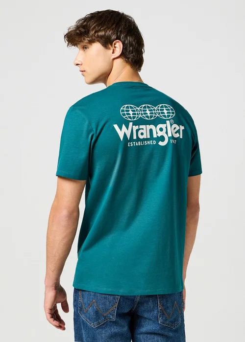 Wrangler Graphic Tee Deep Teal