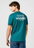 Wrangler Graphic Tee Deep Teal