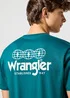 Wrangler Graphic Tee Deep Teal